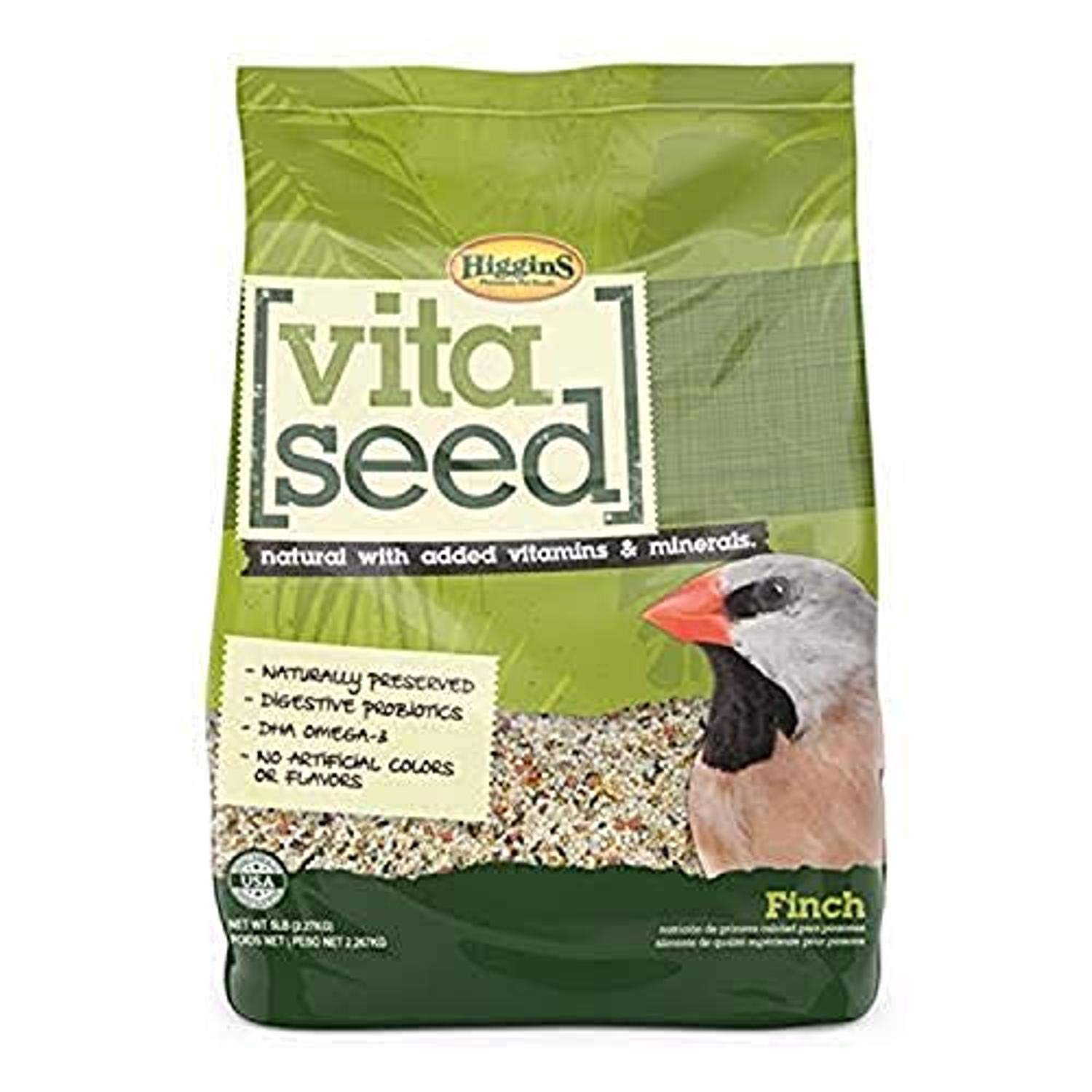 Higgins Nederland's Vita Seed Bird Food - Finch 5 lb by HIGGINS PET FOOD