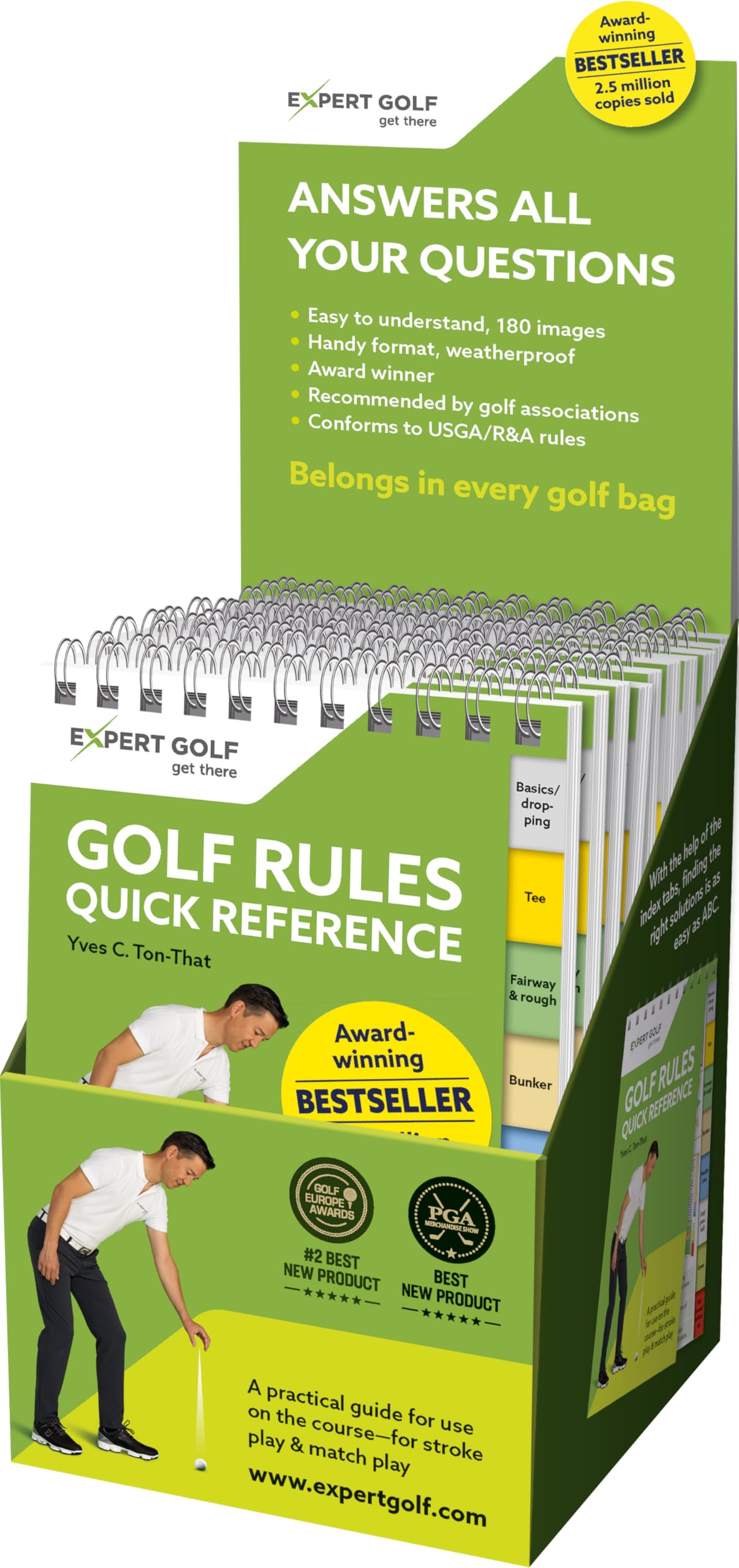Golf Rules Quick Reference 2023-2027 (10 pack): The practical guide for use on the course