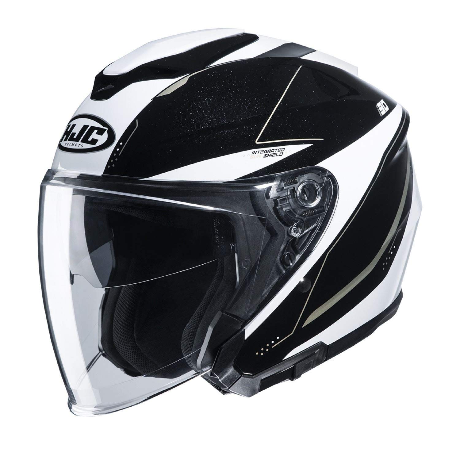 HJCi30 Slight Natural Motorcycle Helmet, DOT Approved (MC9, X-Large)