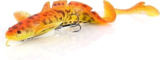 3D Burbot RibbontailSinking Lure (Golden Ambulance 14")