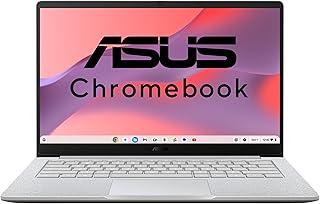 ASUS Chromebook CX1405 (2025), Intel Core 3-N355, 8GB RAM, 128GB SSD, FHD 14"(35.56cm), Chrome OS, Pure Grey, 1.38Kg, CX1405CTA-S60724, Intel UHD Graphics, 42WHrs, Thin & Light Laptop