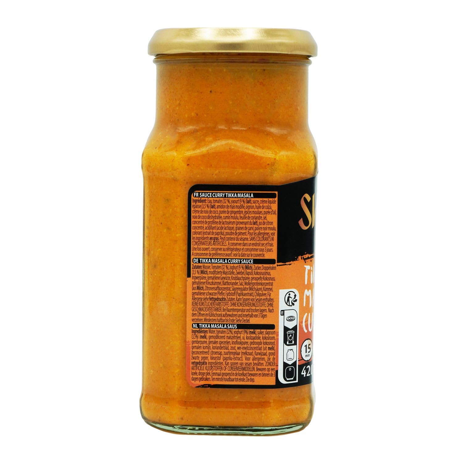 Sharwood`s Tikka Masala Kochsauce, 6er Pack (6 x 420 g)