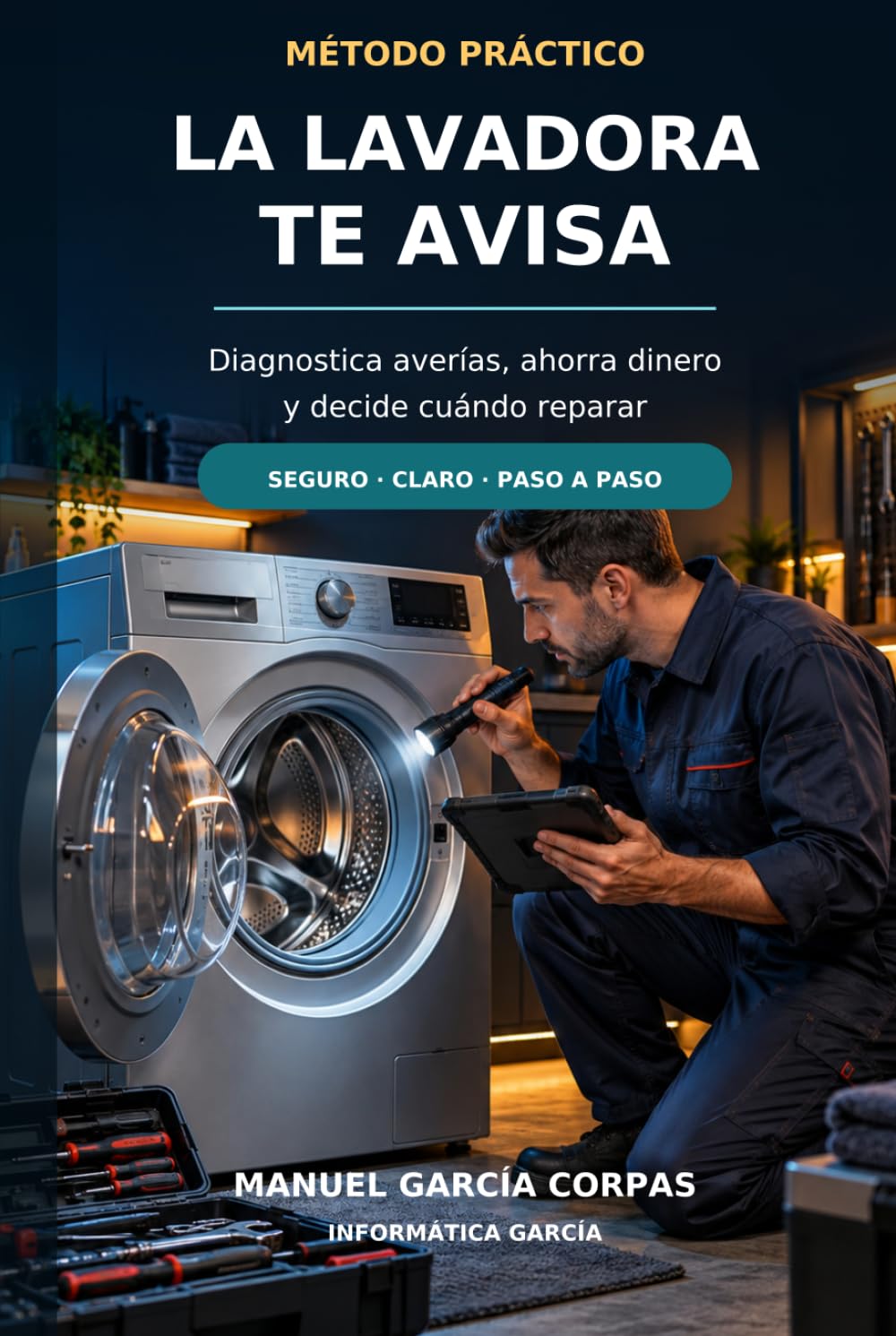 La lavadora te avisa: Método práctico para diagnosticar averías, ahorrar dinero y decidir cuándo reparar