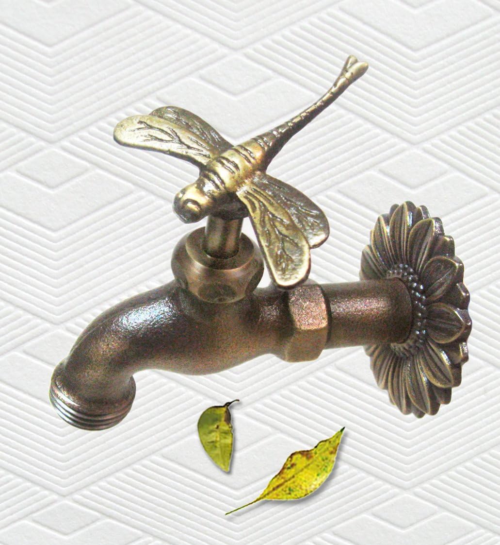 Solid Brass Dragonfly Faucet