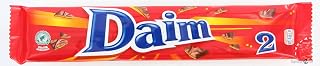 4 Bars x 56g of Marabou Daim - Original - Swedish - Milk Chocolate