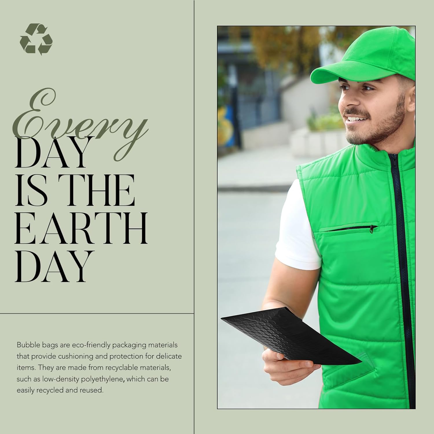 METRONIC Bubble Mailers 4x8 Inch 200 Pack Padded Envelopes Usable Size 4x7 Waterproof Black Padded Mailer Self Seal Adhesive Bubble Envelopes for Shipping Jewelry, Makeup, Small Business - Image 5