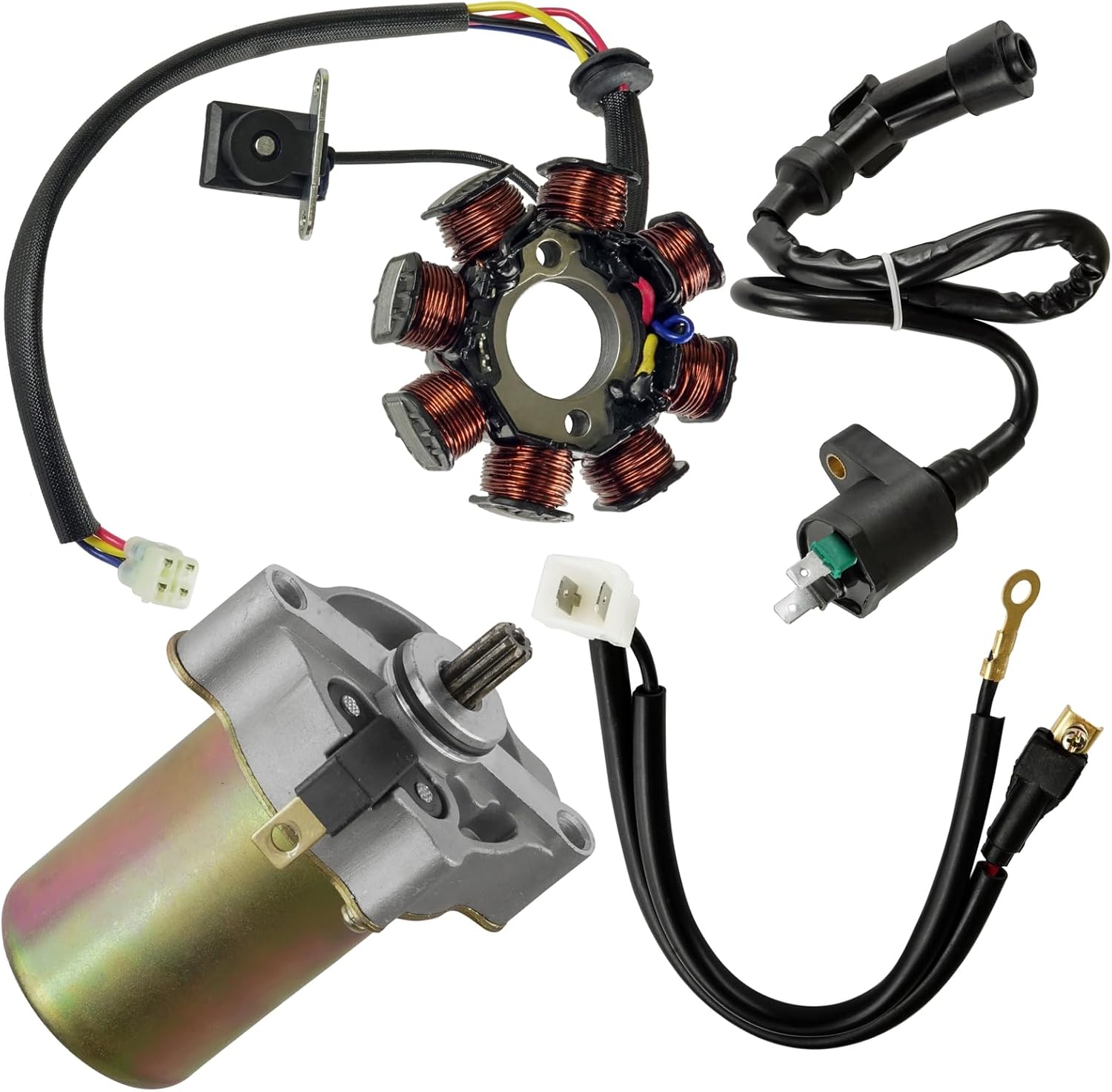 Powersports Replacement Parts for Stator Ignition Coil Starter for Polaris Sportsman 90 / Outlaw 90 2007-2016 Mod-C33C-18593