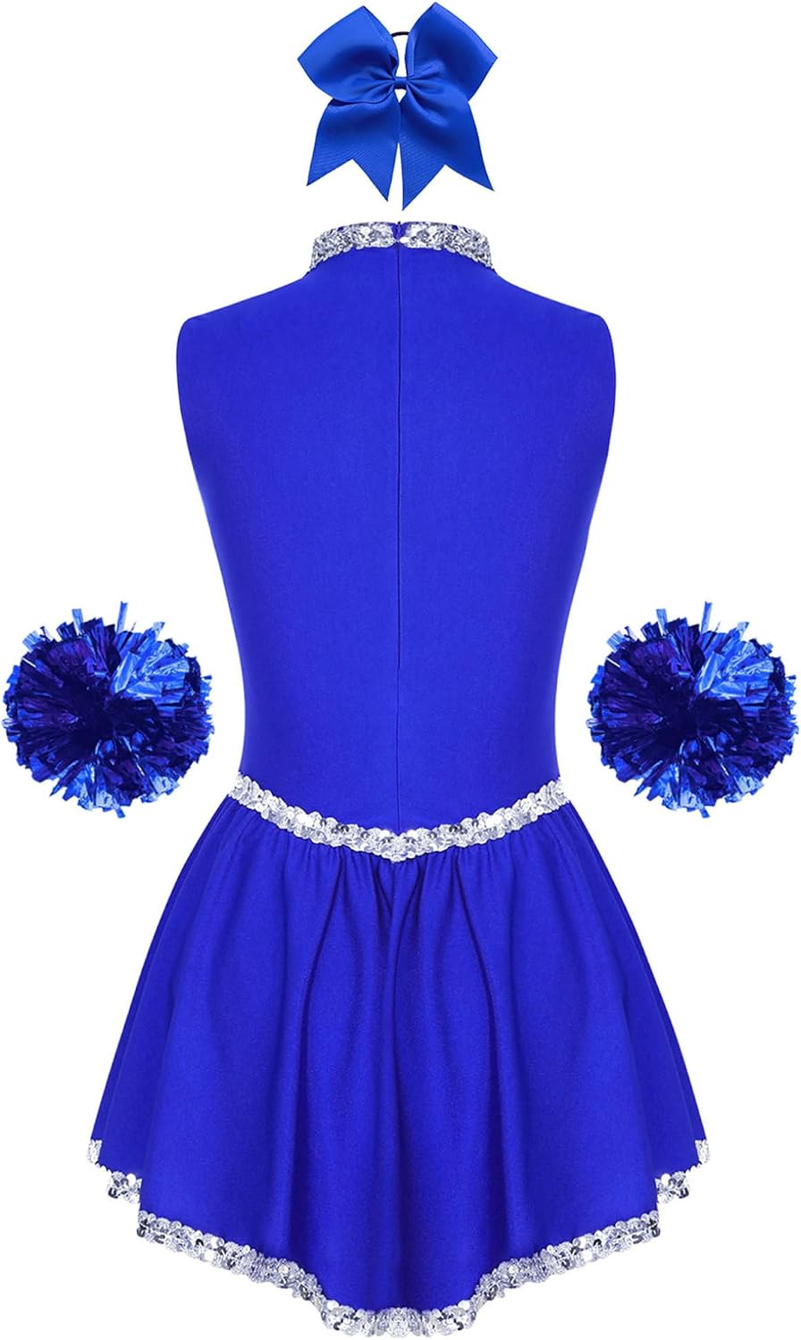 Women Cheerleading Dance Costume Schoolgirl Cheer Leader Dance Uniforms Festival Sports Competition Outfits