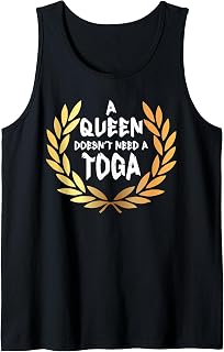Toga Party Outfit Security Themed Funny Greek Costume Tank Top