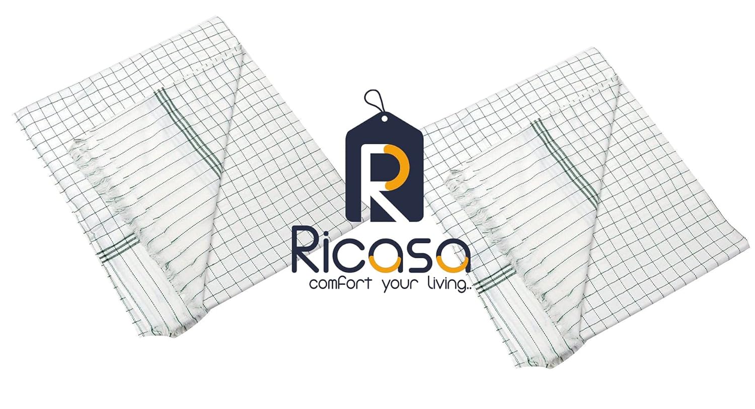 Buy Ricasa 100 Cotton Reversible Checkered Single Summer Blanket/Khes