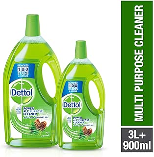 Dettol Pine Healthy Home All- Purpose Cleaner 3L + 900ml
