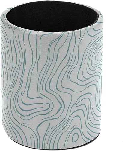 Miniatura 25 de Retro Brown Grass Desk Pen Organizer, Pen Cup Makeup Brush Holders Pencil Holder for Desk, Desktop Supplies & Accessories Workspace Organizers for