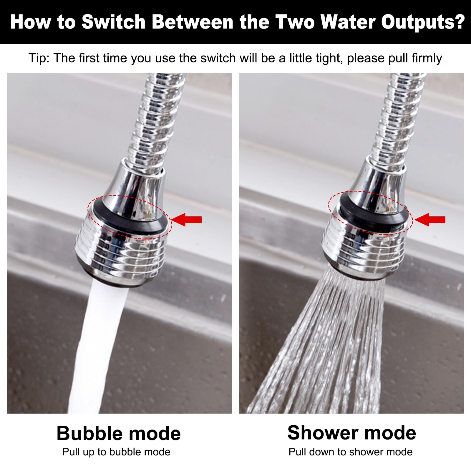 Aeratore Per Rubinetto Girevole 360&deg; - In Ottone, Con Filtro Acciaio Inox, Per Cucina E Bagno