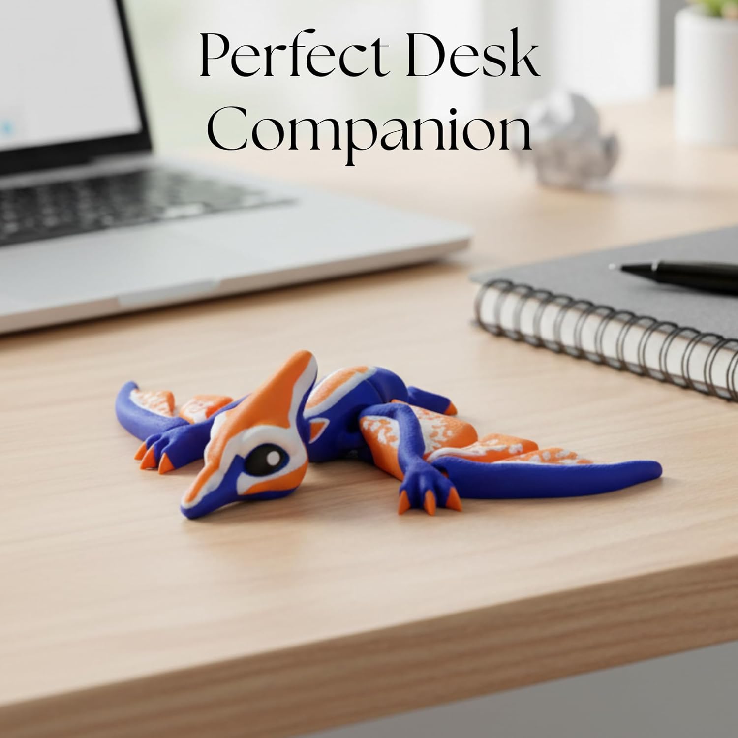 Articulated Pterodactyl - 3D Printed Dinosaur - Multicolor! (Small)