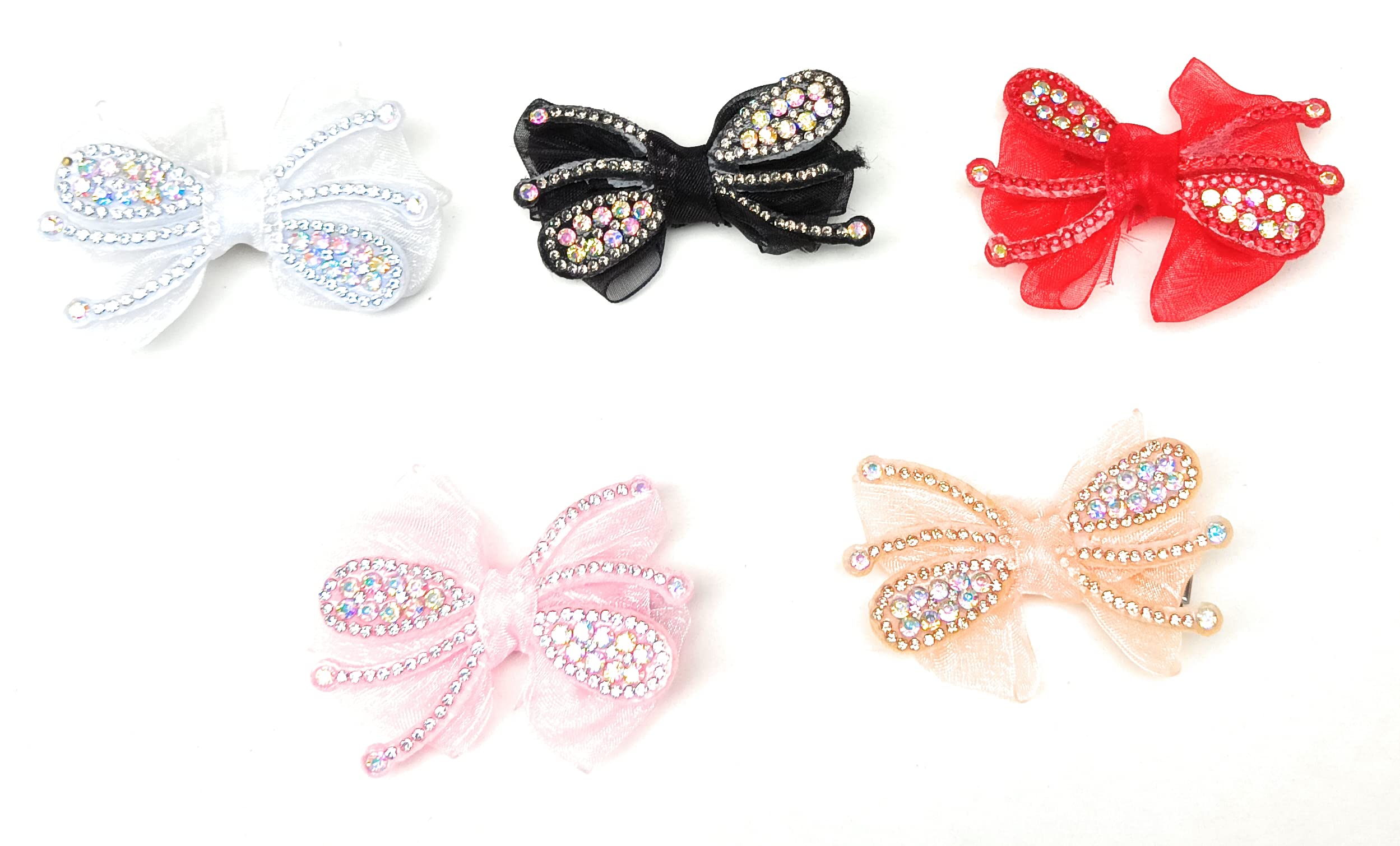 MOOLYAVAAN PRODUCTS Big Sequins Bow Glitter Hair Clips for GirlS (Multicolor) (Pack of 1) (B0BZZ1QN8Y) Amazon Price History, Amazon Price Tracker