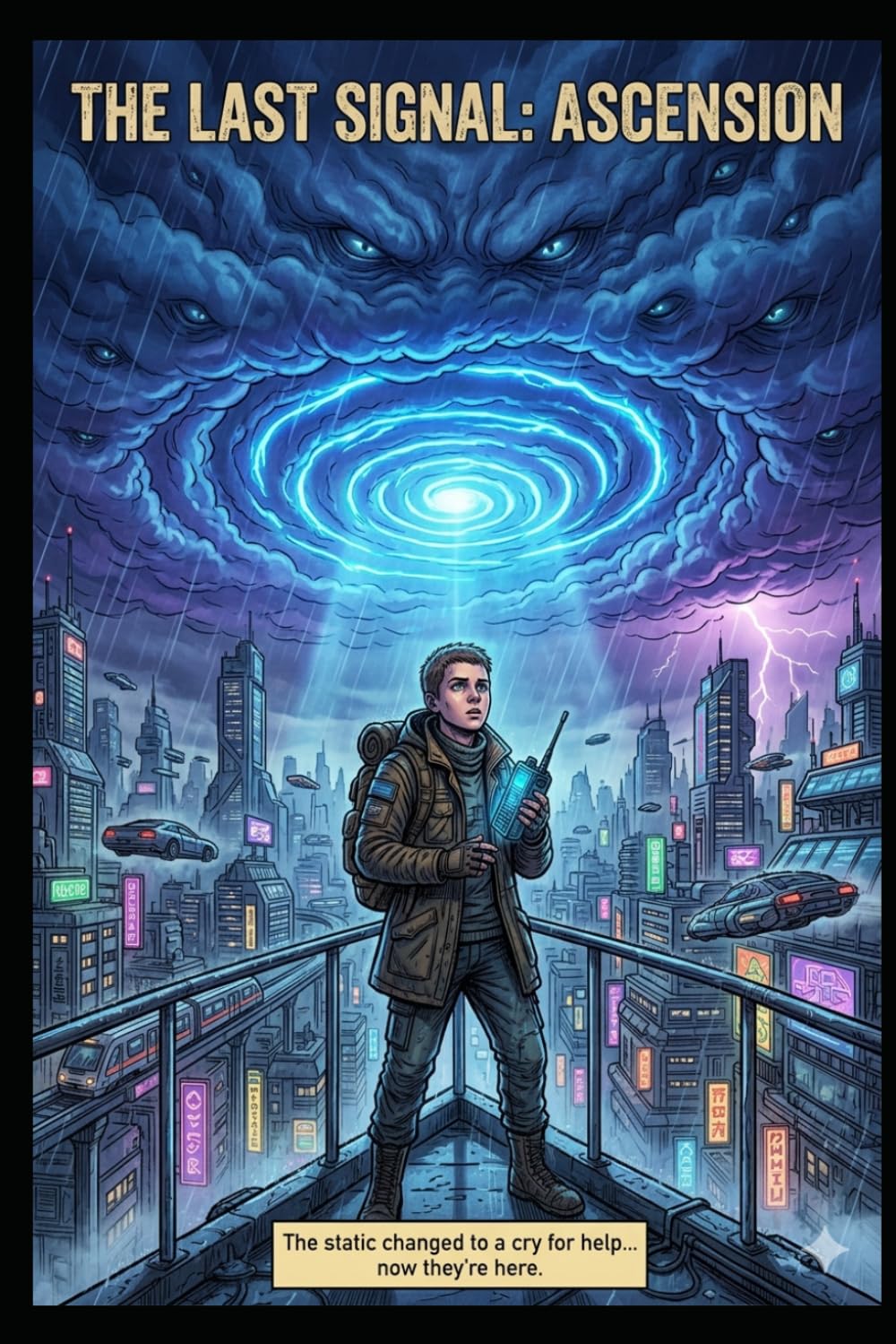 The Last Signal: Ascension: A Cyberpunk Sci-Fi Graphic Novel