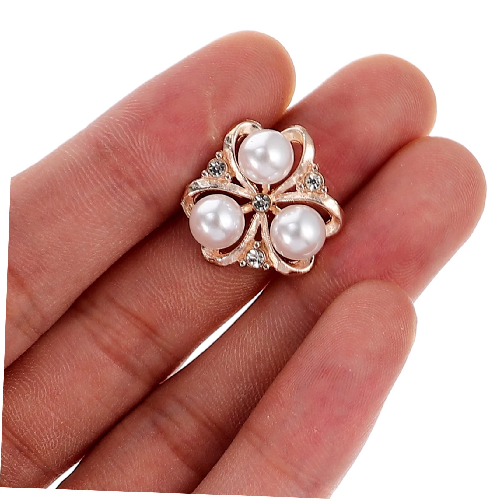 NUOBESTY 3 Sätze Teiliges Perlen Haarklammern Haarspangen Haarnadeln Für Frauen Handgemachte Haaraccessoires Mit Strass Für Besondere Anlässe 50 Stück * 3