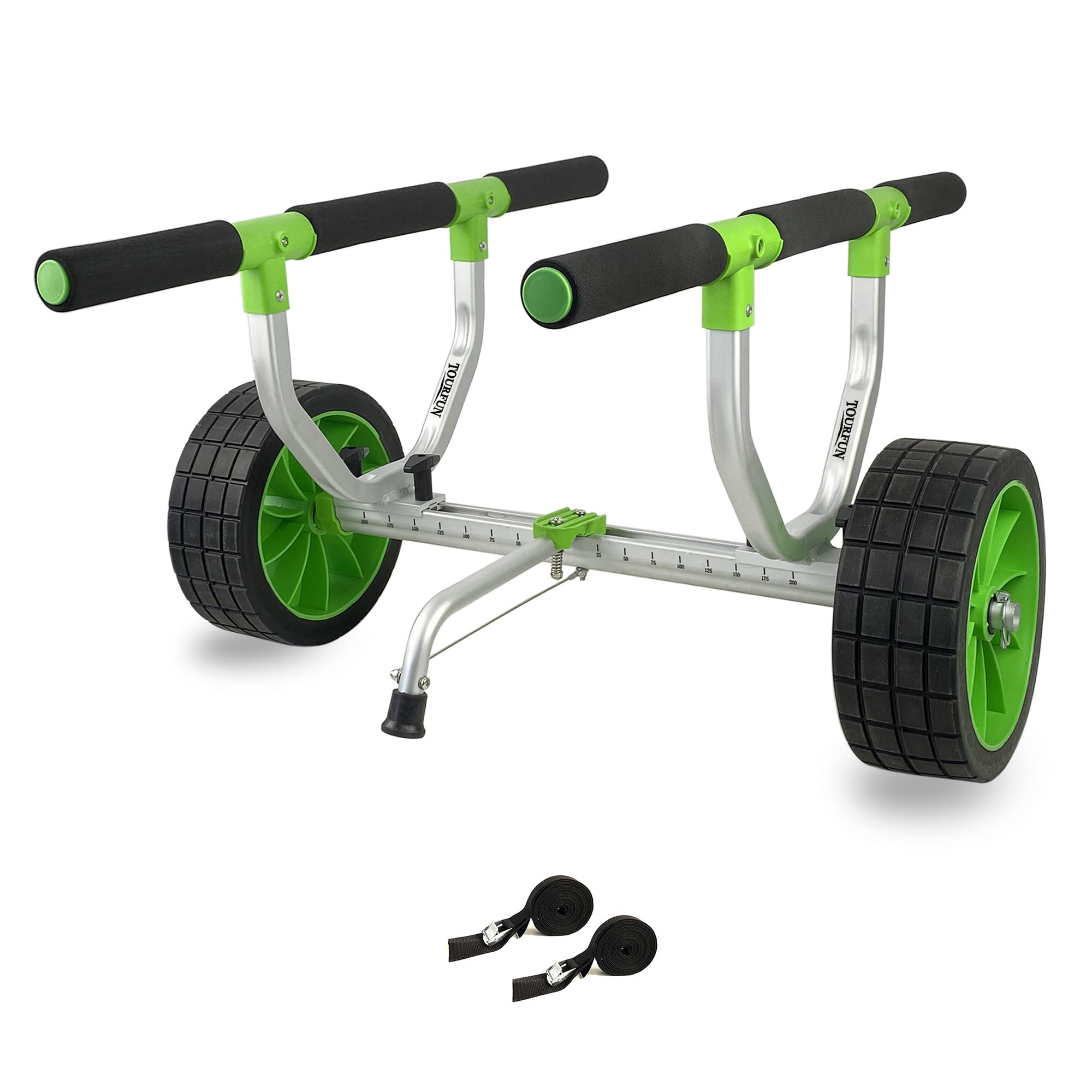 TOURFUN Kayak Cart, Paddle Board Cart Kayak Trolley Canoe Dolly SUP