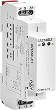 GAEYAELE GRM8 Electronic Latching Relay Memory Relay Impulse Relay SPDT 16A Wide Range Voltage Din Rail Mounted(GRM8-01,AC/DC12V~240V) - coolthings.us