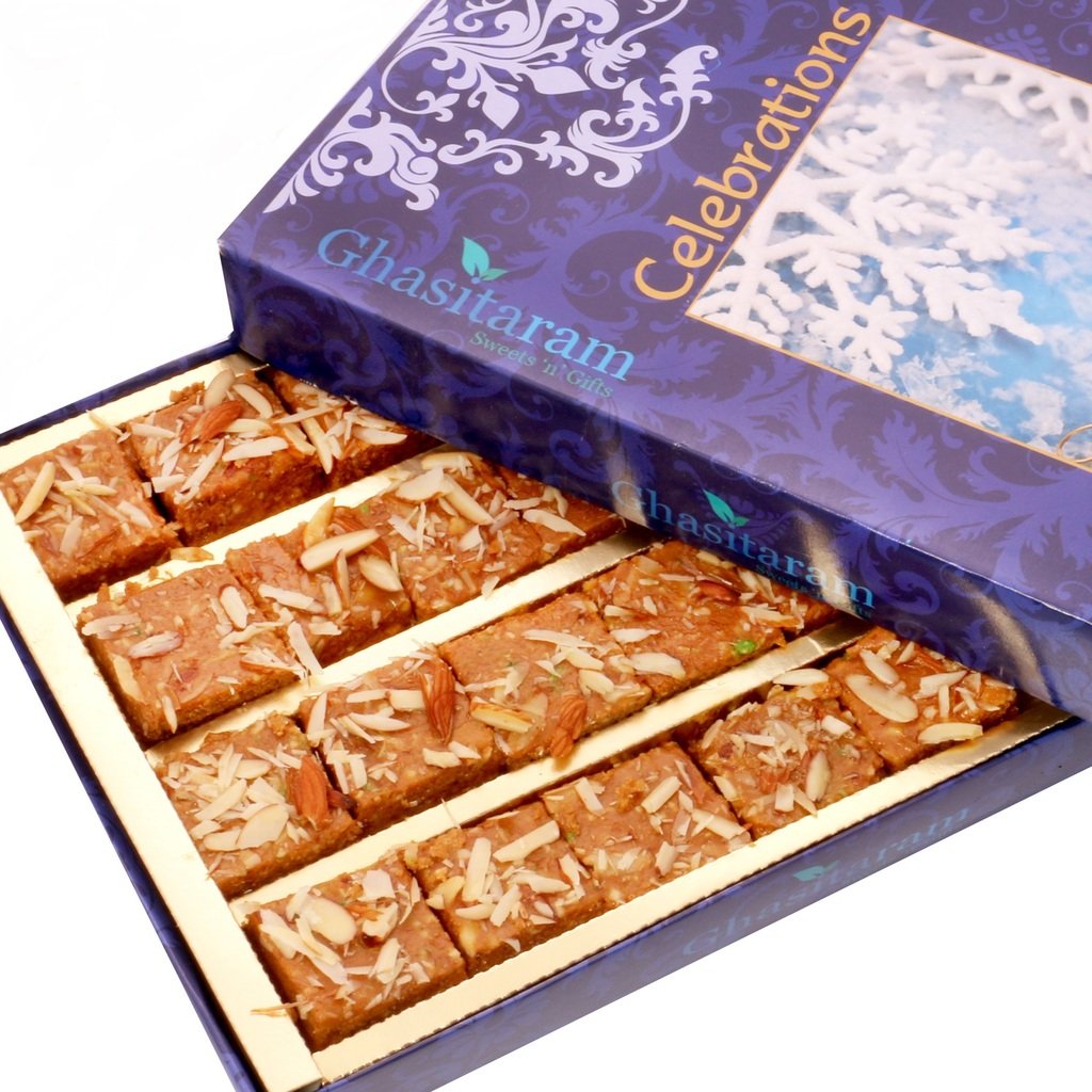 Ghasitaram Gifts Nanis Special Besan Barfi 800 GMS |Gift for Diwali,Holi,Rakhi,Valentine,Christmas,Birthday,Anniversary,Gift for Her,Him,Mothers Day,Fathers Day| (B01LSVQ8A0) Amazon Price History, Amazon Price Tracker