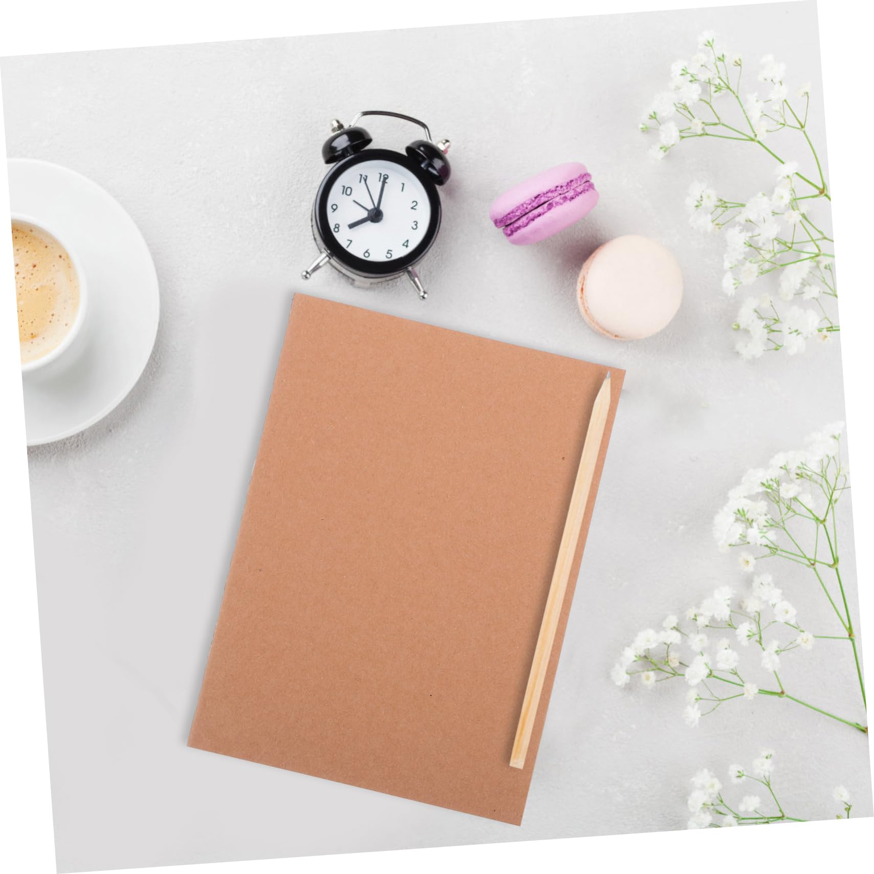 Lurrose 18 Pcs Cahier En Papier Kraft Cahier Ligné De Collège Journal Rechargeable Classique Petits Blocs-notes En Vrac Carnet à Couverture Souple Petit Carnet Kraft