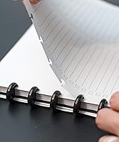 Vista 7 de BetterNote July 2026 - June 2027 Academic HORIZONTAL View Calendar Refill for Disc-Bound Notebook, Fits Levenger Circa, Arc, Happy Planner, TUL