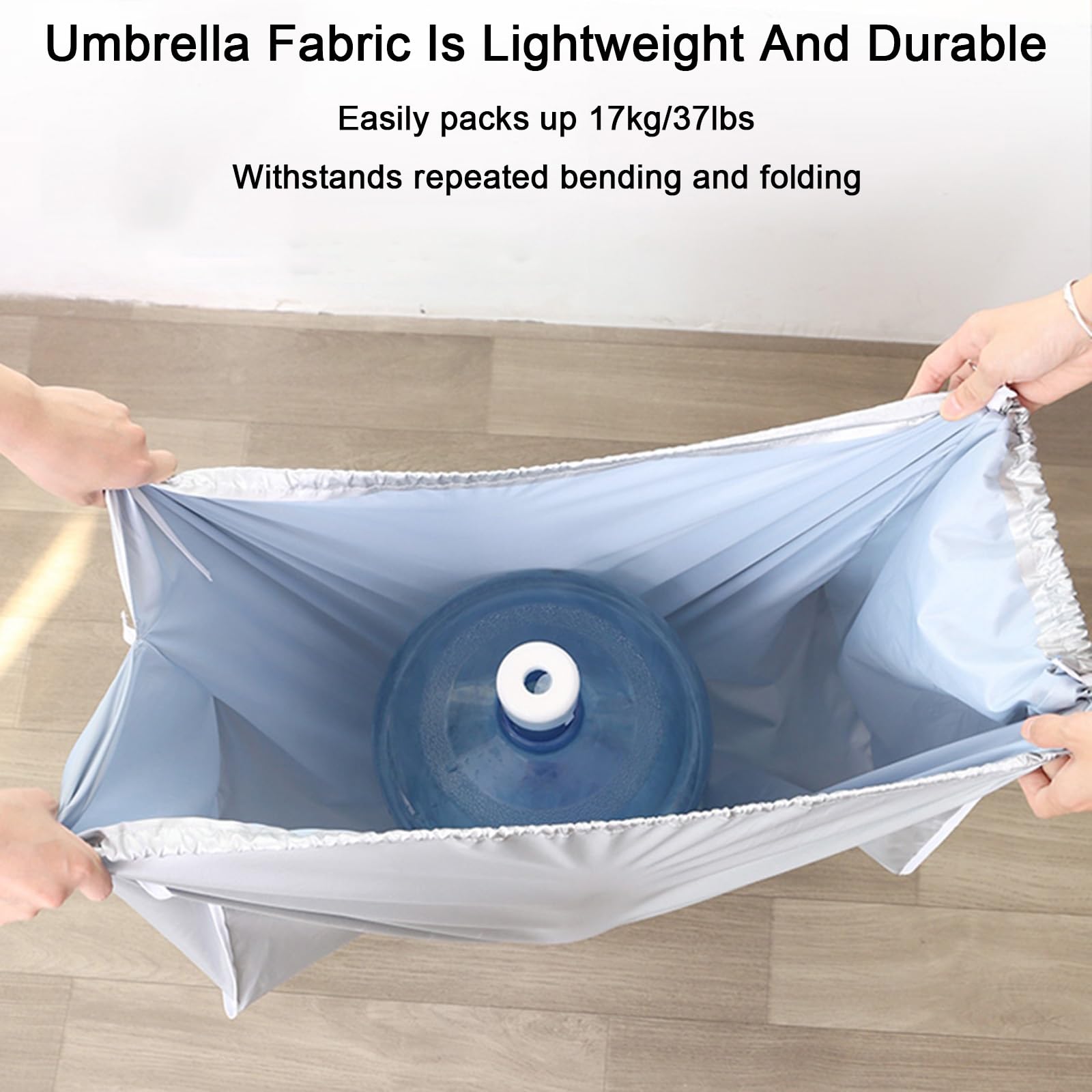 Copertura per condizionatore Portatile da Esterno, Protezione per unità AC, Chiusura a Cinque Lati, Elastico, Resistente ai Raggi UV, Impermeabile e Antipolvere (80x30x57 cm / 32x1