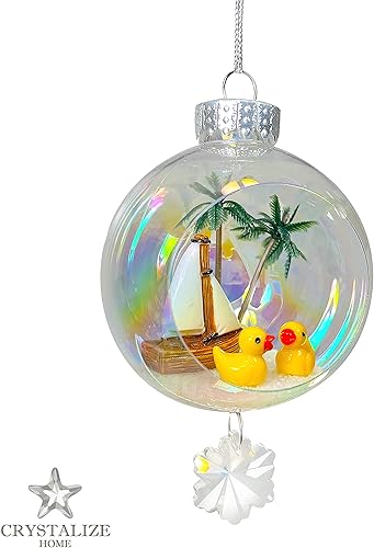 Miniatura 59 de Regalos de cumpleaños de cristal, adornos de Navidad para decoración de Navidad para mujeres, mamá, papá, abuela, abuelo, hermana y amiga de niños