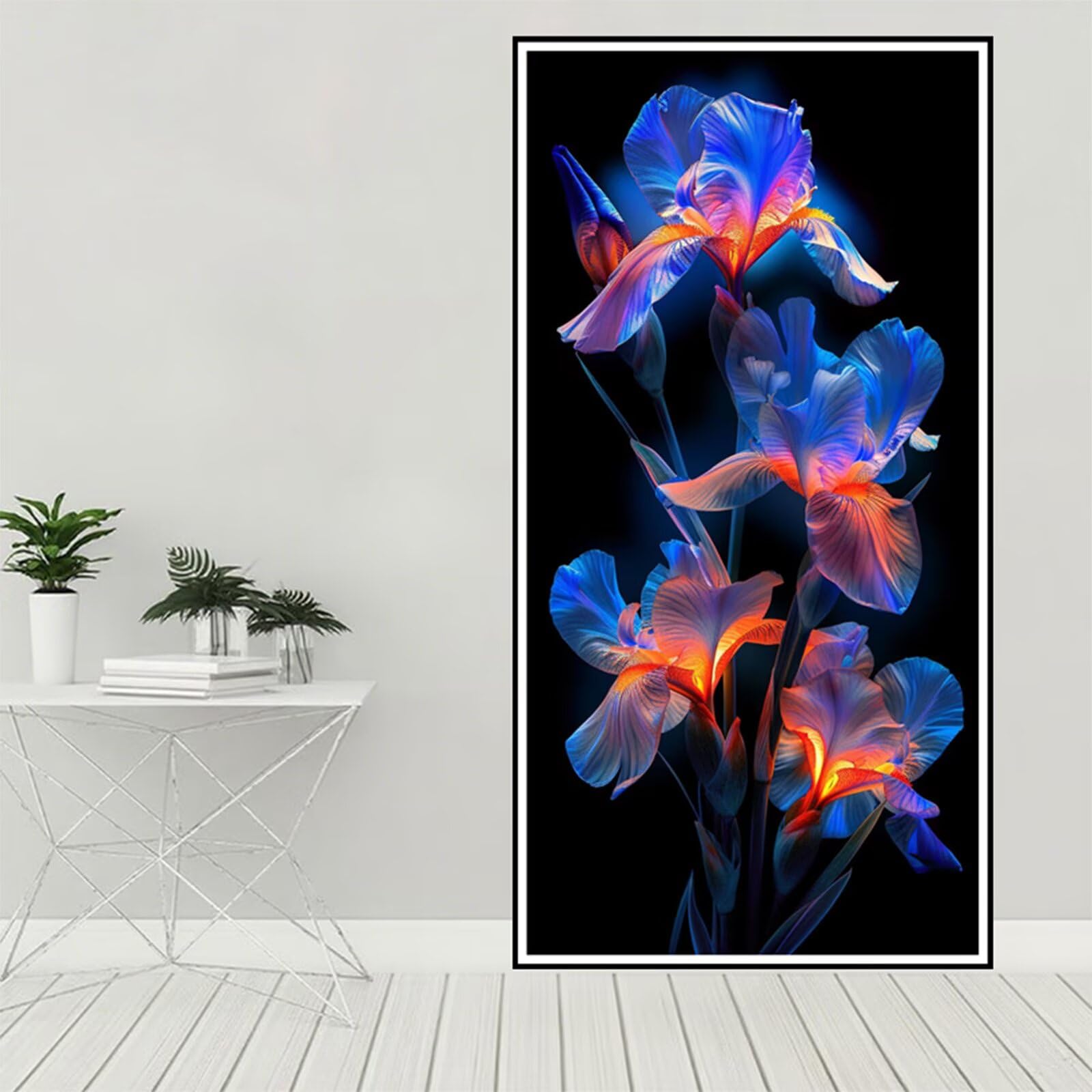 Diamentowa sztuka orchidea, zestaw do malowania diamentami dla dorosłych, 5D Dimond Art Flower Gem Arts and Crafts Paintings, DIY, kryształ górski, haft krzyżykowy, malowanie po numerach, dekoracja