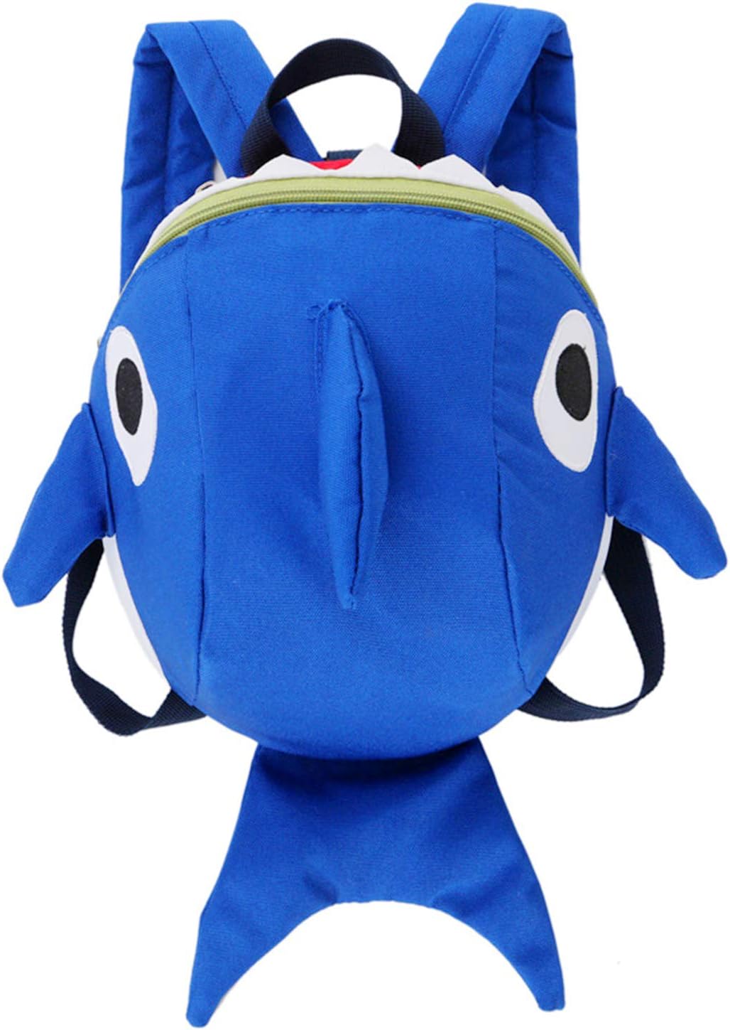 Baby Kids Toddlers Cute Shark Walking Safety Harness Backpack Baby Walker's Bag With Safety Reins Belts Travel Backpack Cartoon Nursery School Bag for Boys Girls