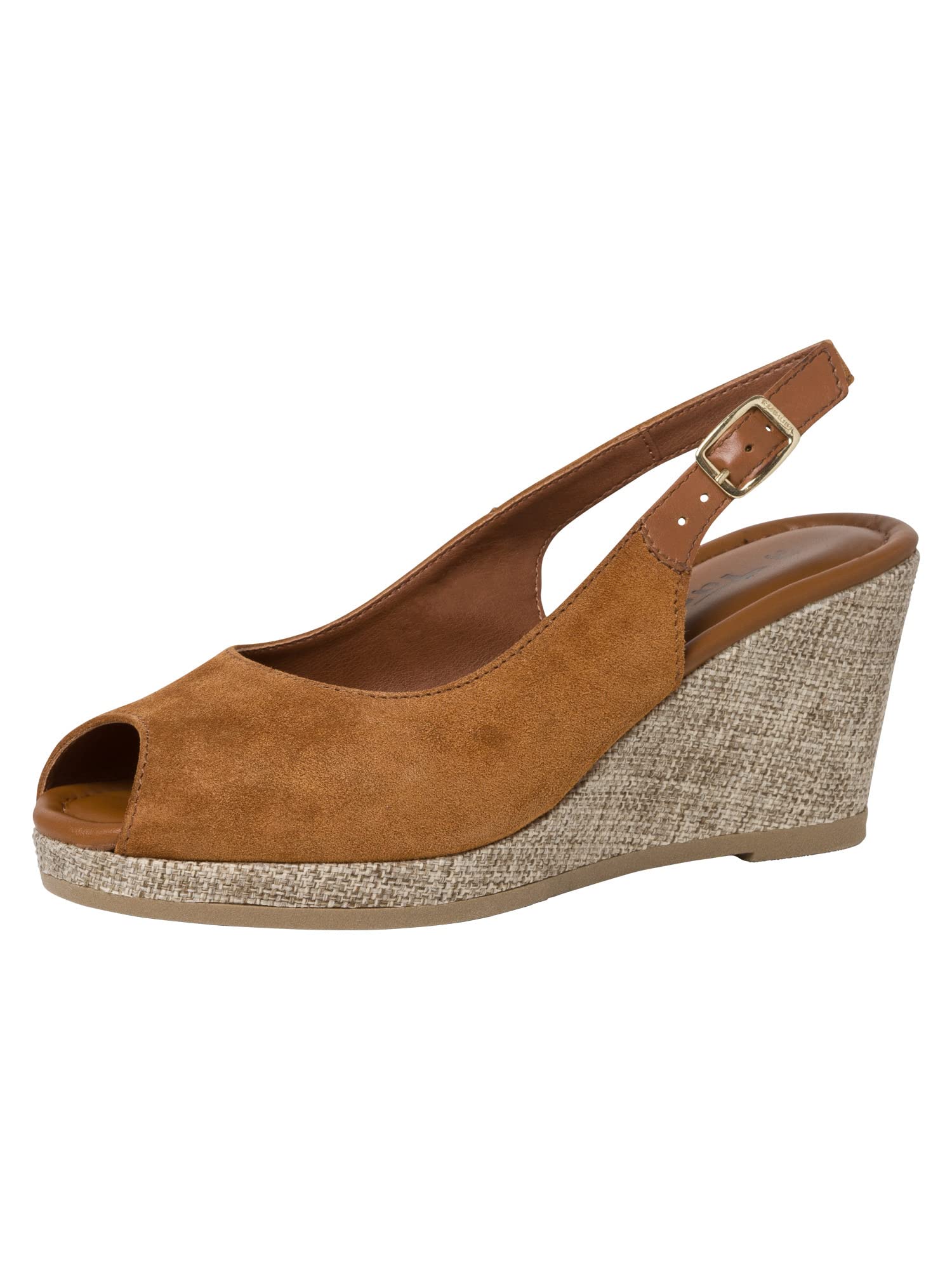 Tamaris Women's sandals, women's sandals, touchit footbed, Taupe, 4 UK