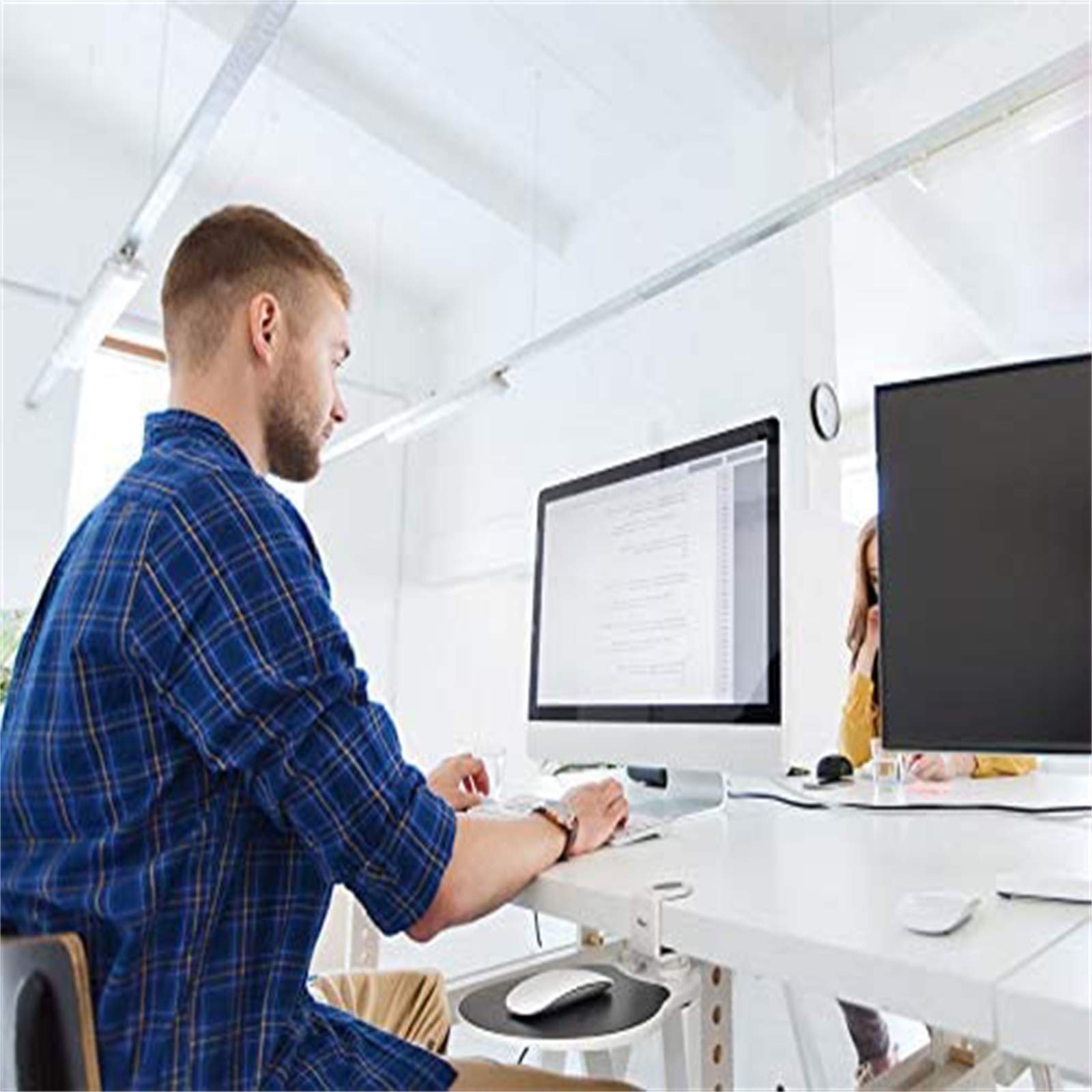 Reposamuñecas, Reposabrazos De Muñeca Ajustable,Ordenador Apoyabrazos para, Ergonómico Ajustable del Escritorio De La Computadora Apoyabrazos, Ideal para Usar En El Hogar Y La Oficina
