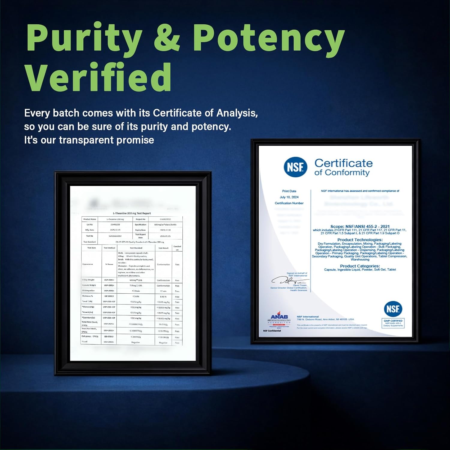 L Theanine 200mg with Saffron, GABA, Magnesium Glycinate & Vitamin B6, L-Theanine Supplement Advanced Complex Formula for Mood Relaxation & Stress Relief & Sleep Support, 60 Vegan Capsules