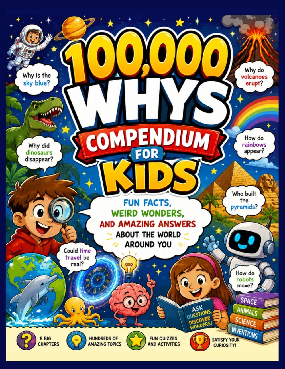 100,000 whys compendium for kids: fun facts, weird wonders, and amazing answers about the world around you