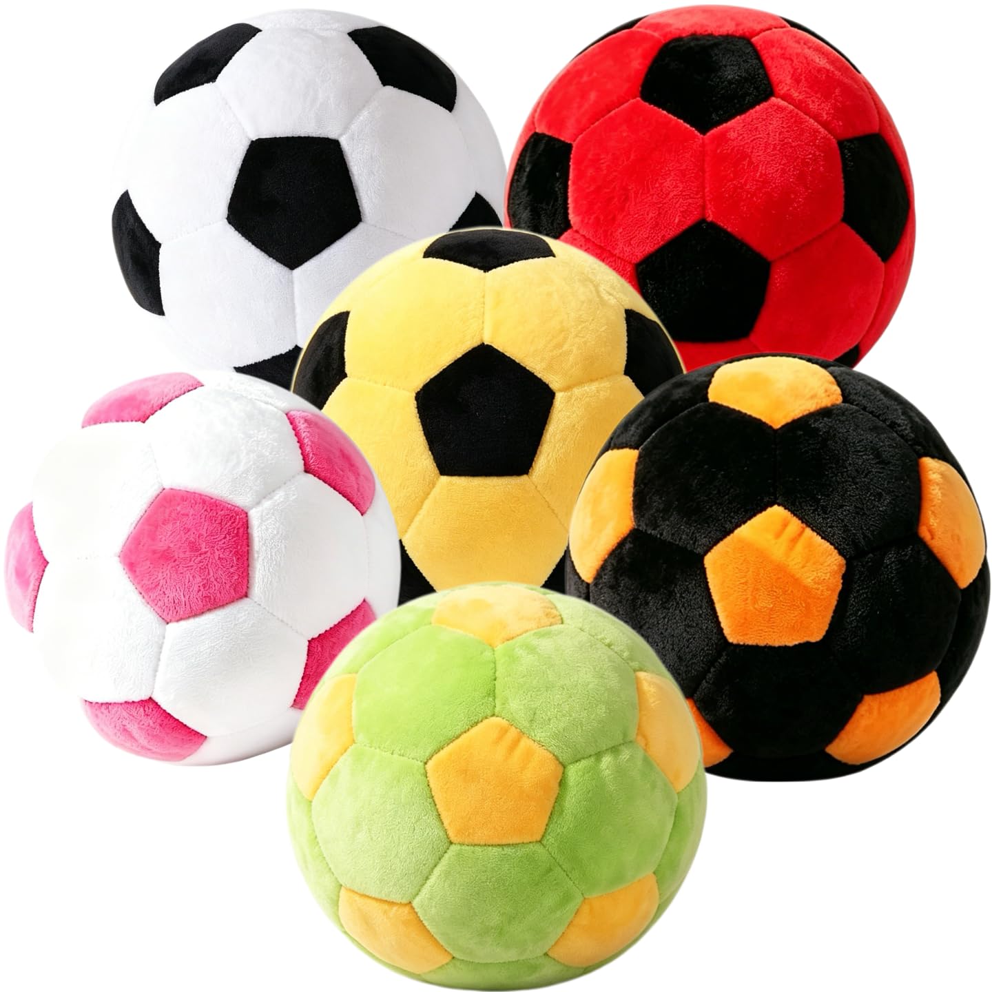 50% OFF XXSURXX Soft Plush Hackys Footbags--6 Pack