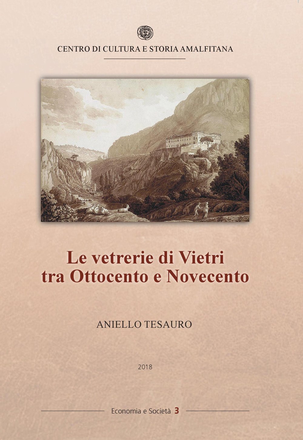 Le vetrerie di Vietri tra Ottocento livre histoire art pour bibliothèque
