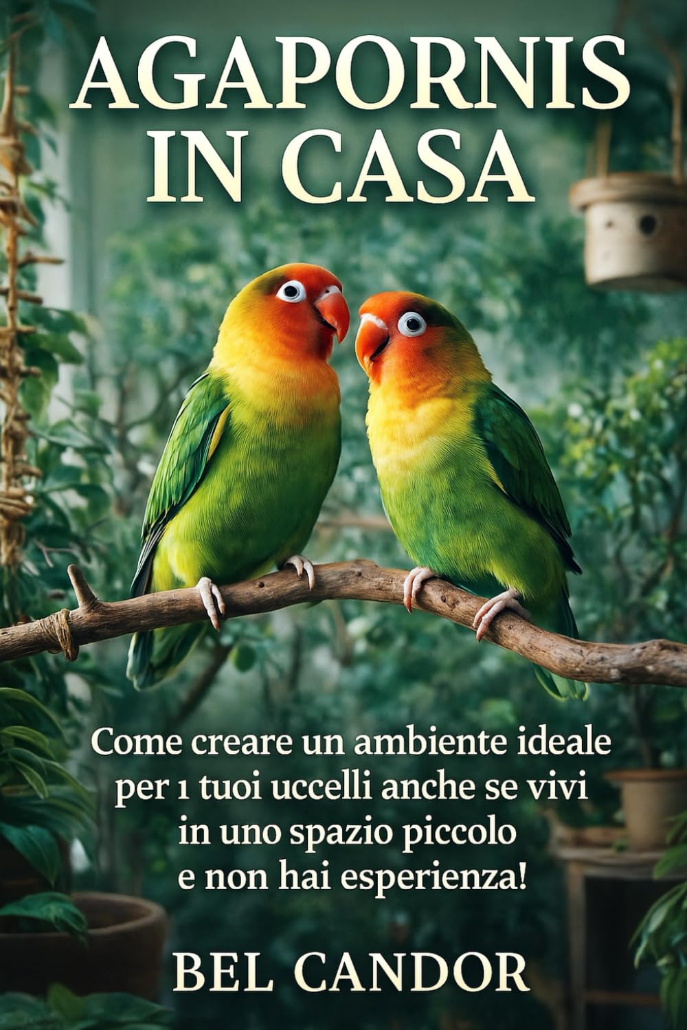 AGAPORNIS IN CASA: Come creare un ambiente ideale per i tuoi uccelli anche se vivi in uno spazio piccolo e non hai esperienza!: 3 (inseparabili)