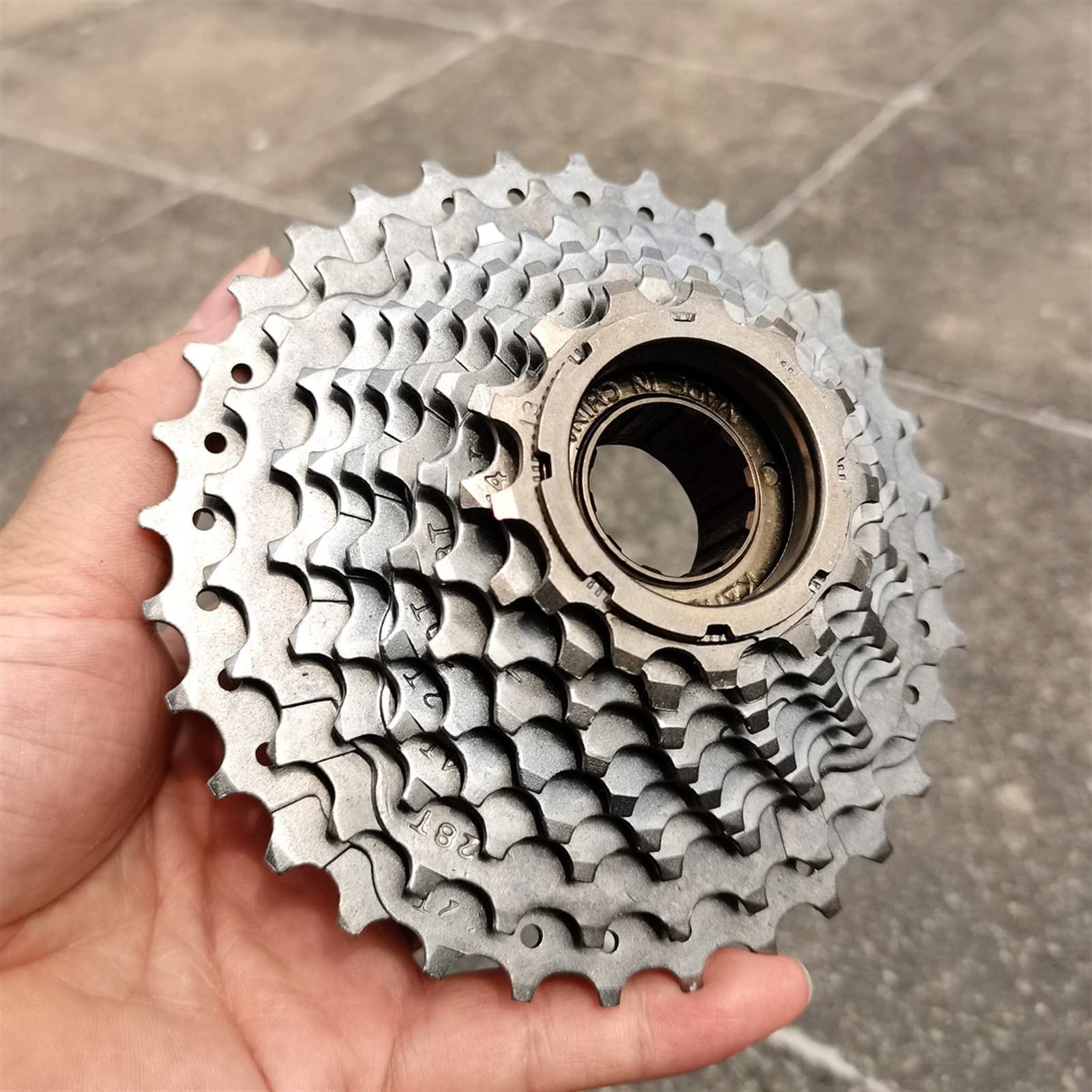 Vrijloop tandwiel 6-speed 14-28 tands zwart bruin - Fietsen