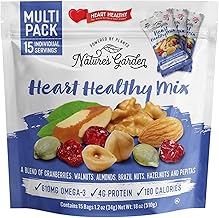 Nature's Garden Heart Healthy Mix Single Serve, 18 Ounce (1.2 Ounce x 15 count)