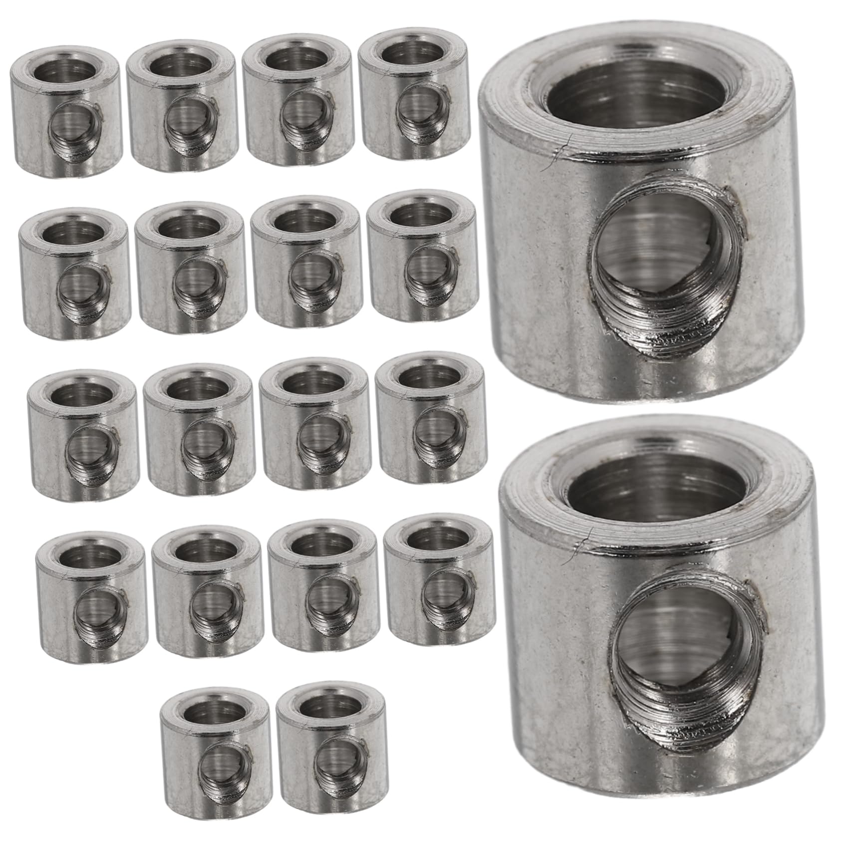 Ciieeo 20pcs Heavy Duty Wire Rope Self-Locking Buckles Wire Cable Clips Cable Lock Clips Rope Clamps Fasteners Clamp