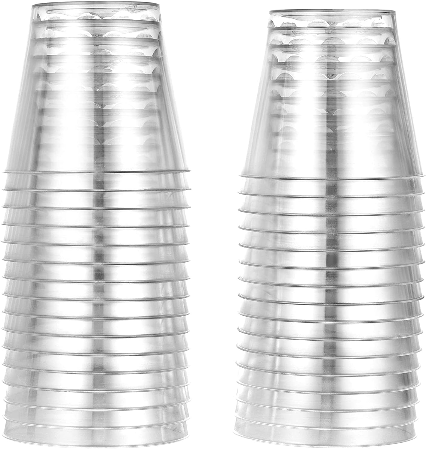 Hanna K. Signature 100 Shot Glasses 2oz Clear Premium Hard Plastic Disposable Cups, Ideal for Jello Shots, Wine Tasting, Condiments, Sauce, Dipping, Samples (12217) - Image 9