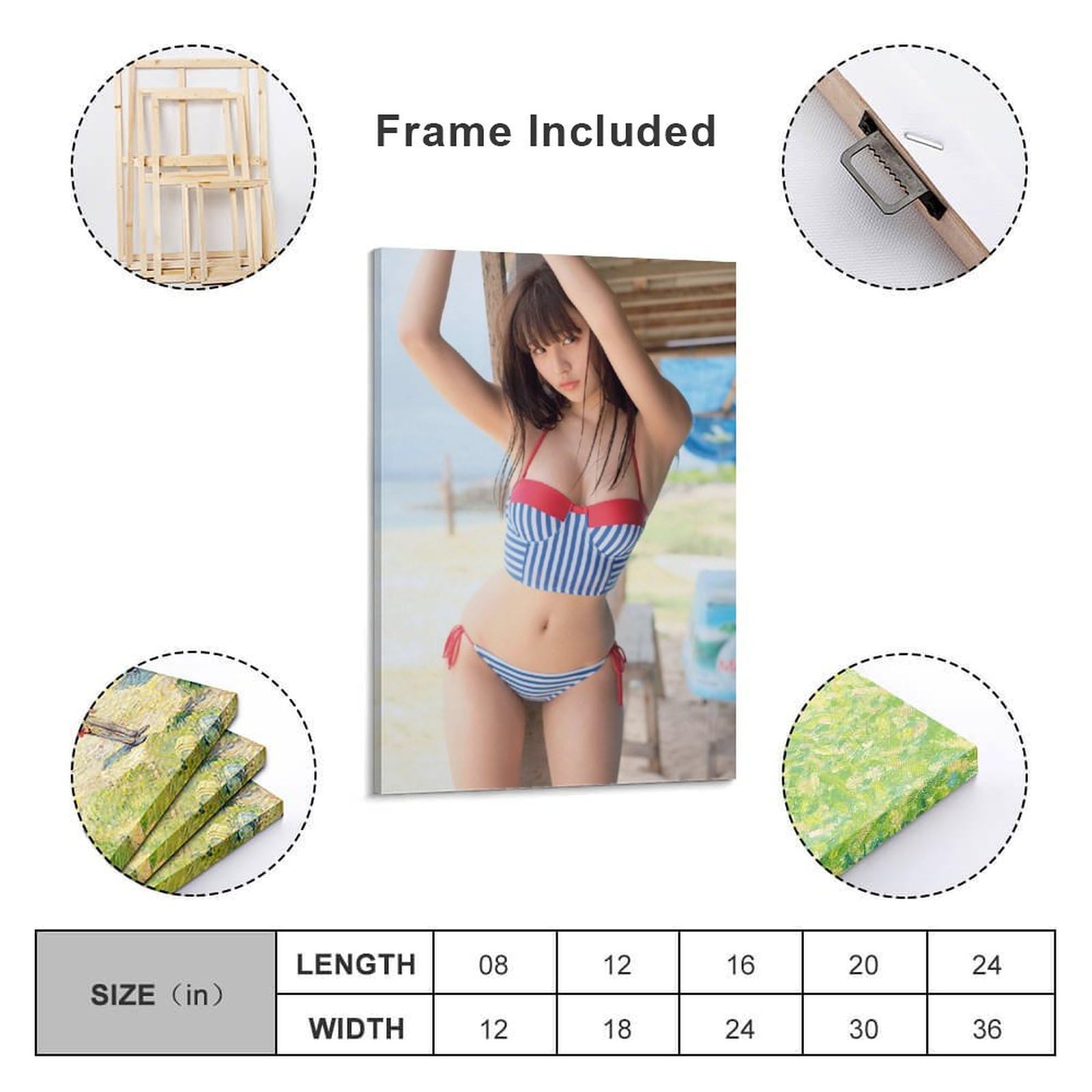 Amazon.co.jp: 浅川梨奈ポスター セクシー童顔巨乳ポスター 水着画像