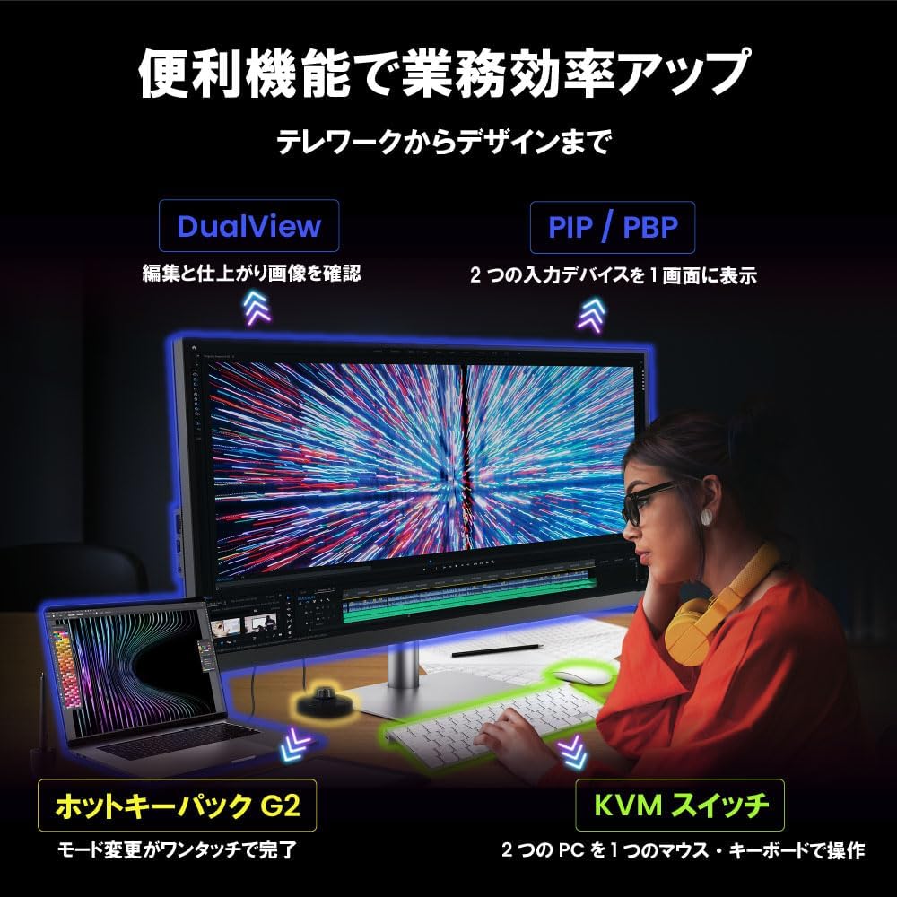ベンキュージャパン BenQ AQCOLORシリーズ Thunderbolt3対応モニター