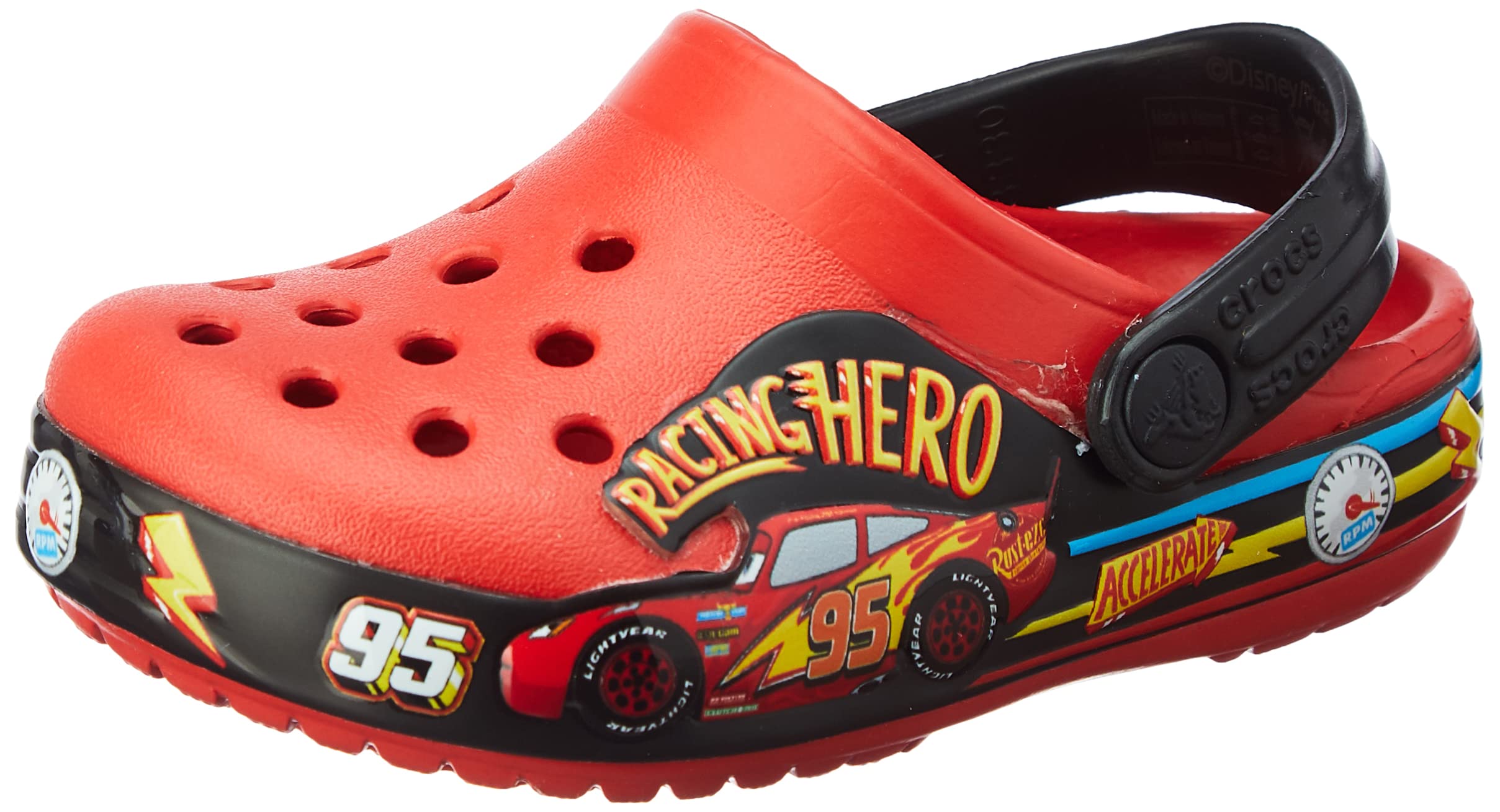 Crocs Kids Flame FunLab Clog 207719-8C1-C6 (B0BQC31ZZF) Amazon Price History, Amazon Price Tracker