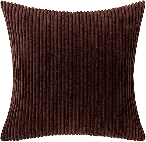 Miniatura 5 de vctops Fundas de almohada rectangulares decorativas de pana a rayas, fundas de cojín suaves y sólidas para sofá, dormitorio, automóvil, 12 x 20