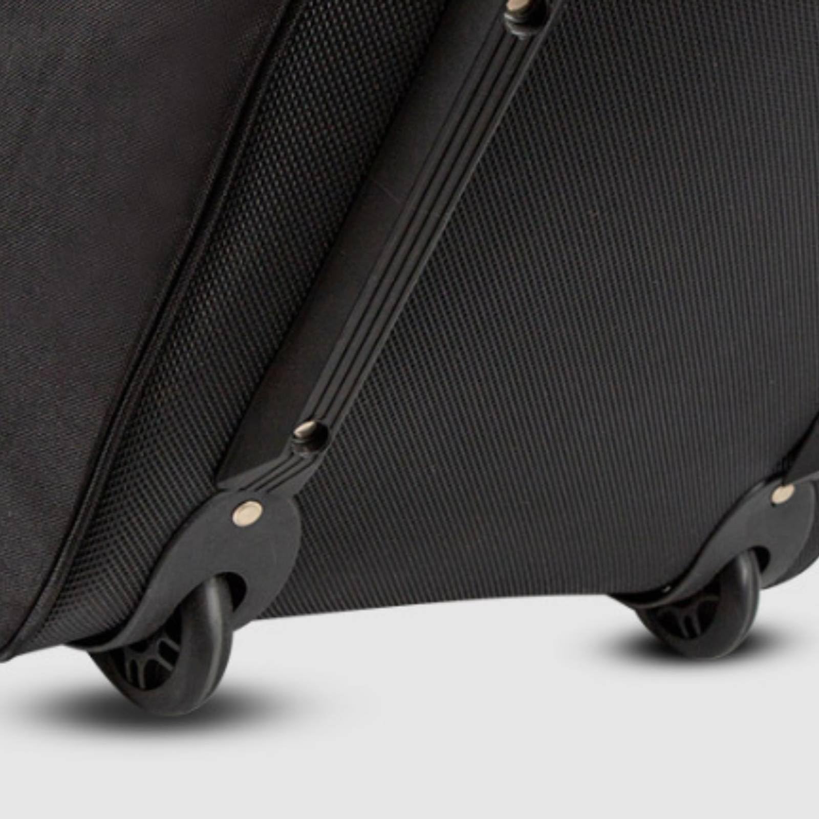 F Fityle Funda de Golf para Viaje Bolsa de Viaje Maleta Estuche Cubierta con Ruedas Suaves Estructura Plegable y Material para Uso Frecuente Adecuada para