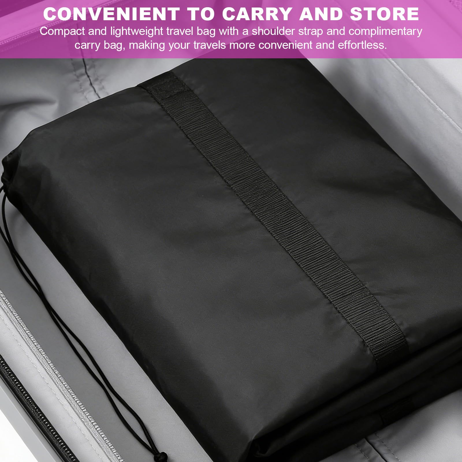 Rthynti Stroller Bag for Airplane Pram Travel Bag with Shoulder Strap - Image 4