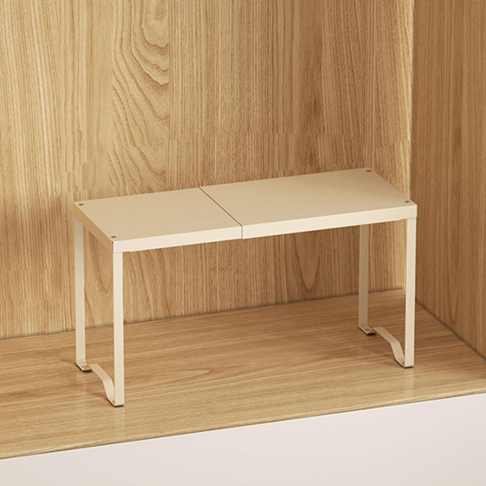Ripiano Espandibile per Armadio e Mobile Cucina,Scaffale Telescopico Estensibile per Armadio,Organizer per Armadio,Lunghezza Regolabile 38-62 cm,Supporto per Scaffale,Antiruggine
