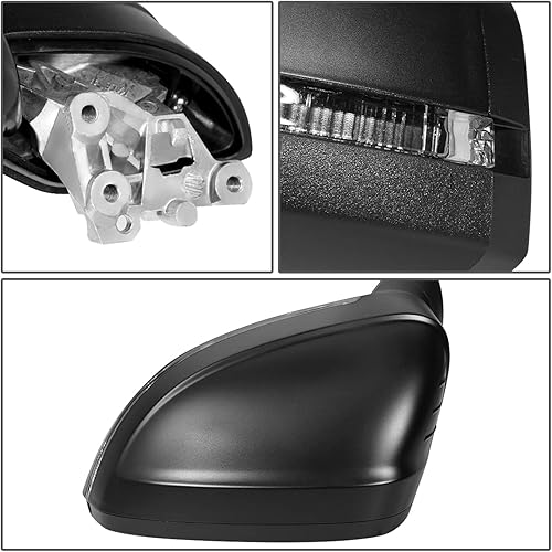 Miniatura 6 de DNA Motoring OEM-MR-AU1320135 - Espejo retrovisor calefactado con ajuste eléctrico izquierdo con señal de giro compatible con Audi A4 / S4 17-19,