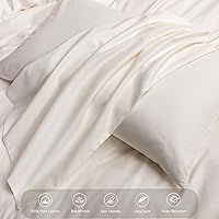 Vista 101 de MooMee Queen Duvet Cover Set, 100% Extra Long Staple Cotton 600 Thread Count Sateen Silky Soft Breathable Durable Luxury Hotel Quality Bedding Set